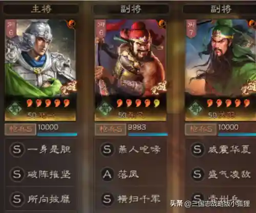 五虎将 终极三国阵容推荐(名将之弈五虎将阵容搭配)插图