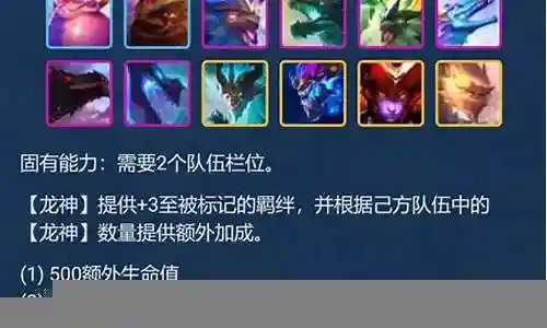 龙神最新搭配阵容图片插图