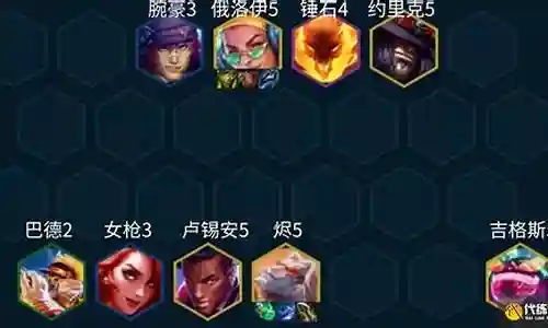 爵士阵容搭配思路图片