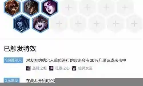 云顶元素使搭配阵容
