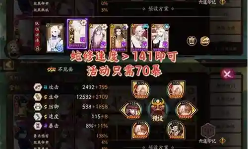 天照活动阵容搭配