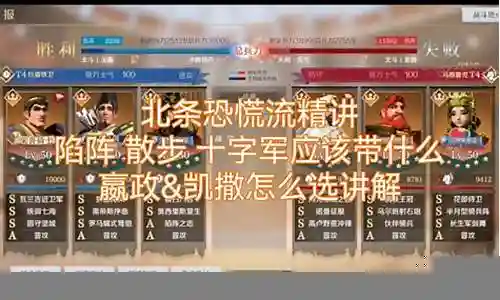 凯撒北条阵容搭配
