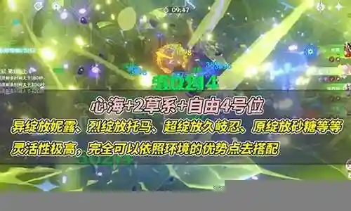 心海阵容搭配草系