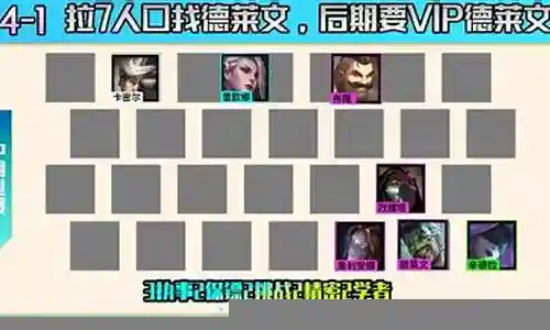 执事挑战德莱文阵容搭配