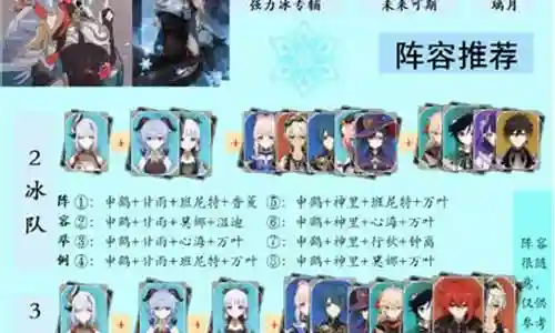神鹤阵容搭配
