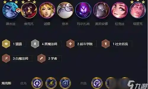 格斗黑魔法阵容搭配