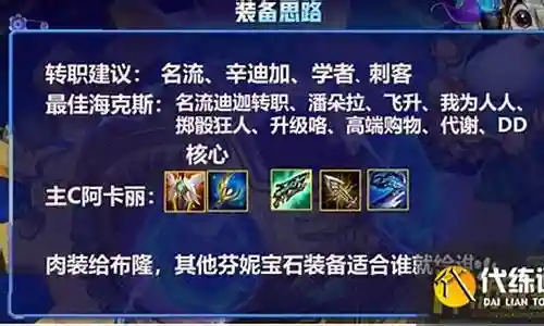 新迪迦刺客阵容搭配