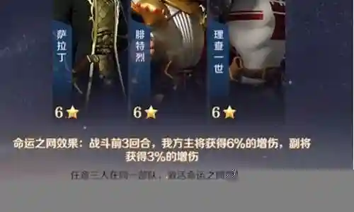 腓特烈阵容最强搭配