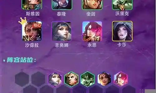 挑战帝国阵容搭配推荐图