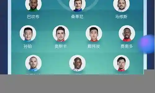 恒大巴坎布阵容插图