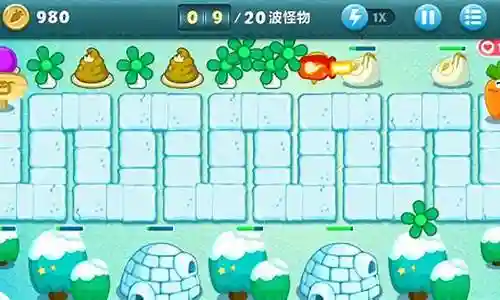 保卫萝卜2冬季07关攻略