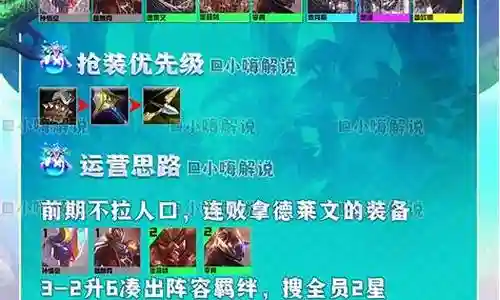 狼人德莱文阵容装备搭配
