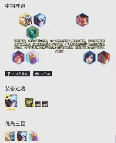 半神龙阵容插图1