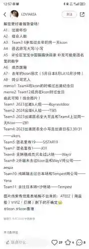 kcon香港阵容插图
