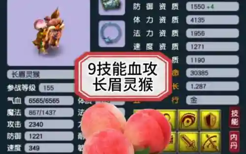 梦幻西游长眉灵猴50腰带插图