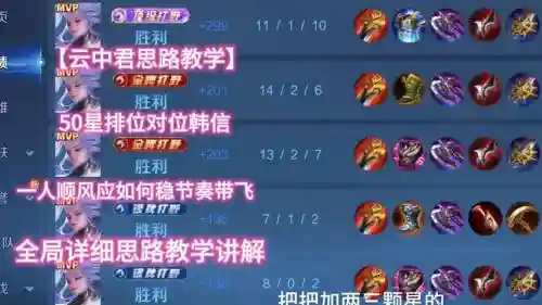 韩信排位阵容插图1