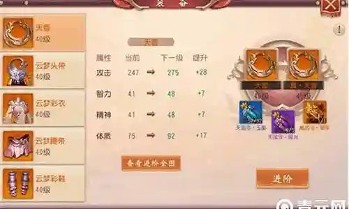 大唐无双手游装备强化模拟插图