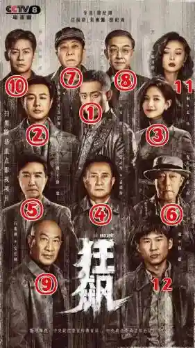 狂飙正派阵容插图