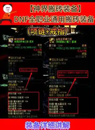 dnf复仇者搬砖装备插图1