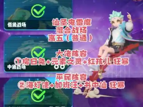 来捉妖阵容插图1