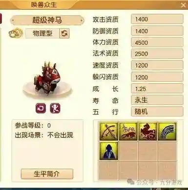 梦幻西游手游变异书生价值_1插图