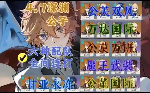 公子雷阵容搭配插图