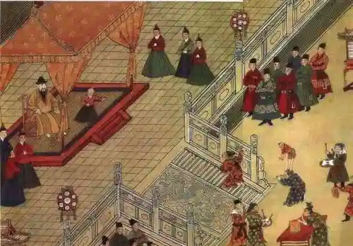 古代进贡阵容插图