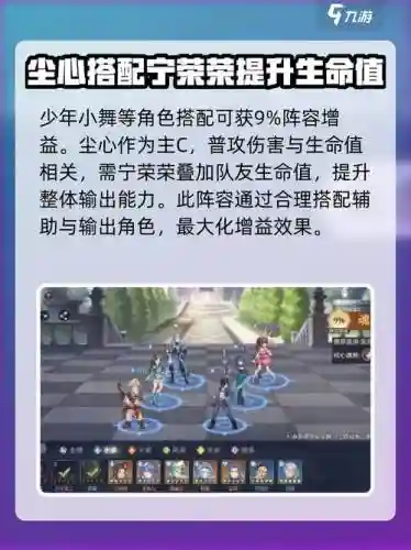 尘心pk阵容搭配插图1