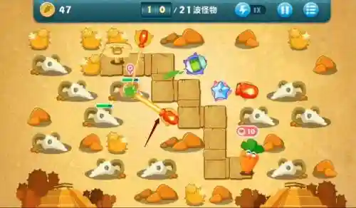 保卫萝卜闯关42关攻略图插图
