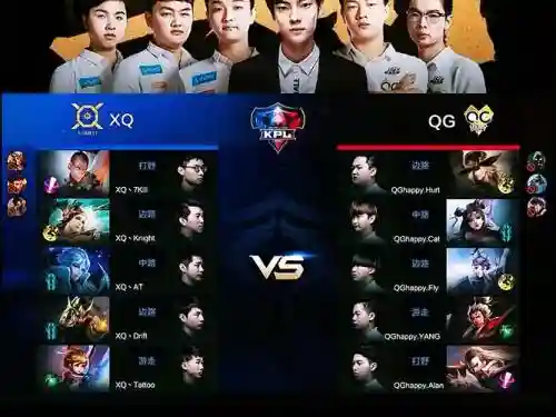 kplQG阵容2018插图1