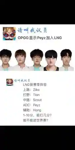 lng打野阵容插图
