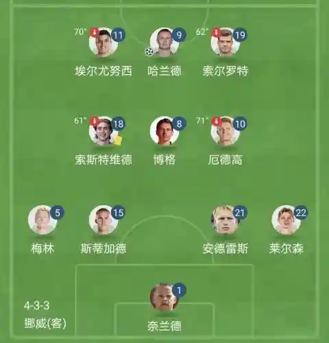 挪威阵容图插图