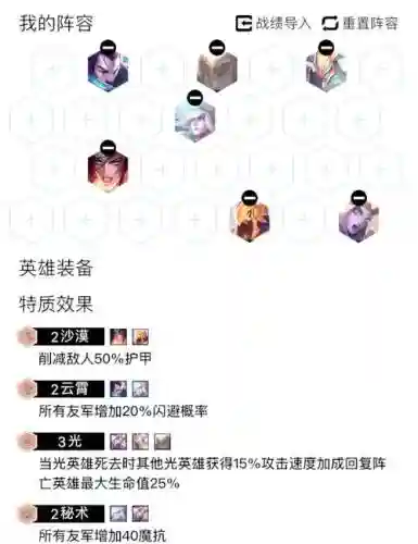 光阵容武器插图1