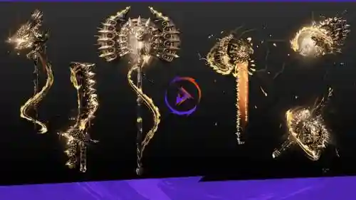 剑灵发光武器黑蓝光插图