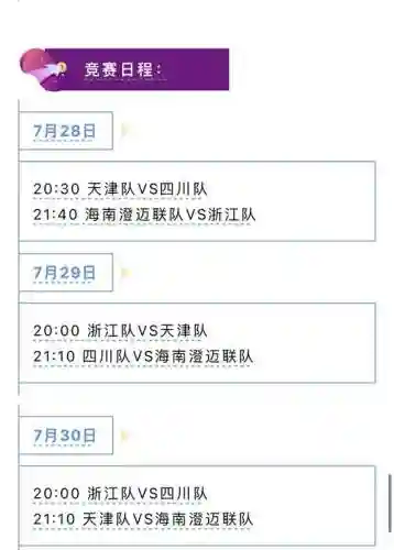 澄迈杯阵容插图1