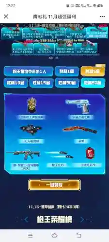 cf枪王排位武器评测插图1
