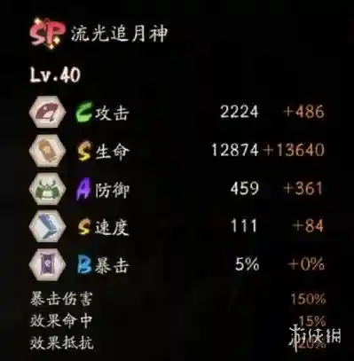 阴阳师追月神技能面板插图1