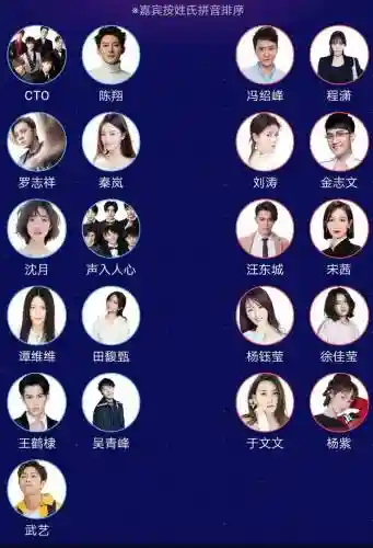 同台阵容2019插图