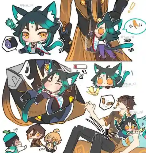 猫咪钟离阵容插图1
