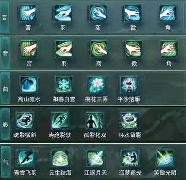 剑侠情缘新长歌门技能插图