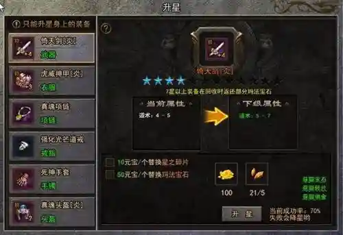 命运之城时空装备升星插图1