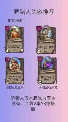 超级野猪阵容搭配插图