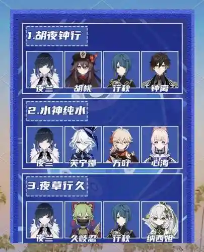原神搭配阵容适合新手_2插图