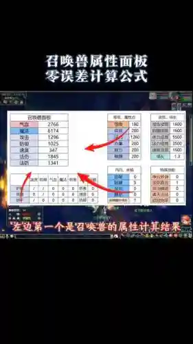 梦幻西游召唤兽属性预测计算器插图