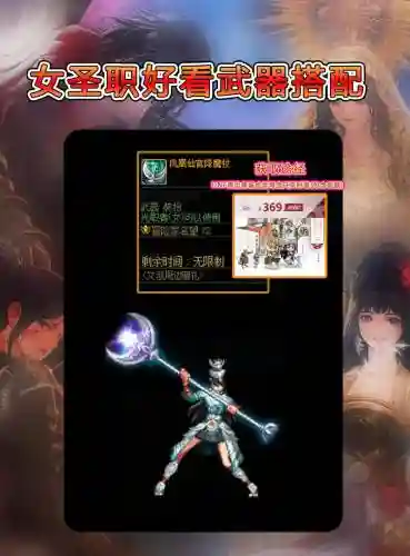女圣职者武器装备选择插图