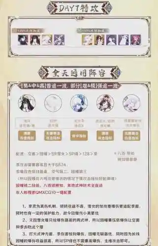 白日阵容搭配插图