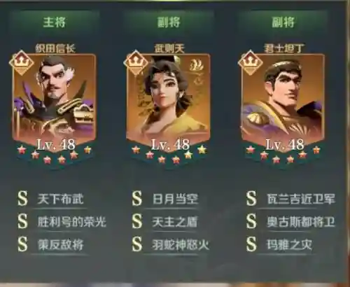 文明与征服s2阵容搭配表_1插图1