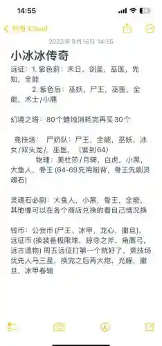 小冰冰传说技能等级_1插图