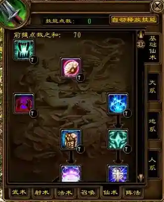 征途帝王技能对应属性介绍_1插图