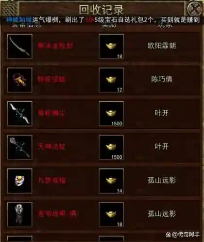 传奇3私服装备鉴定插图